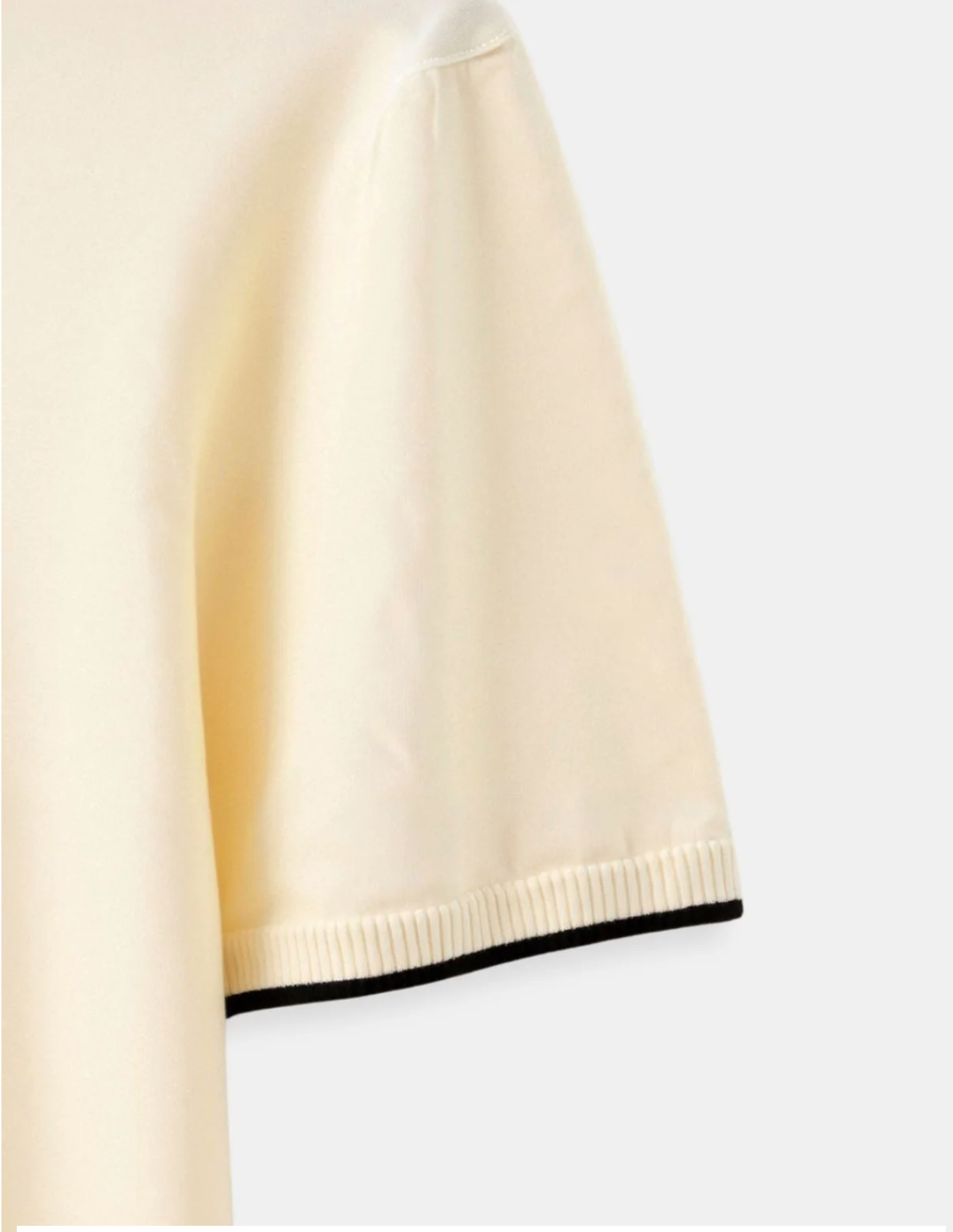 Short Sleeve Open Collar Polo